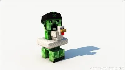 Le Creeper est-il apparu avant après ou en même temps le 
que le cochon?