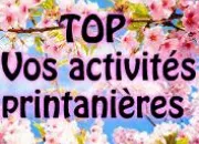 Quiz TOP 13 - Ce que vous allez faire au printemps