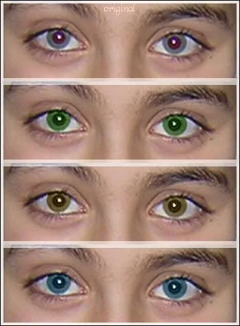 De quelle couleur sont ses yeux ?