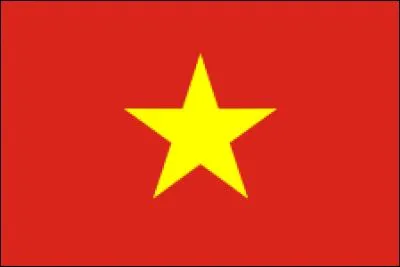 Il s'agit du drapeau du Viêt Nam.