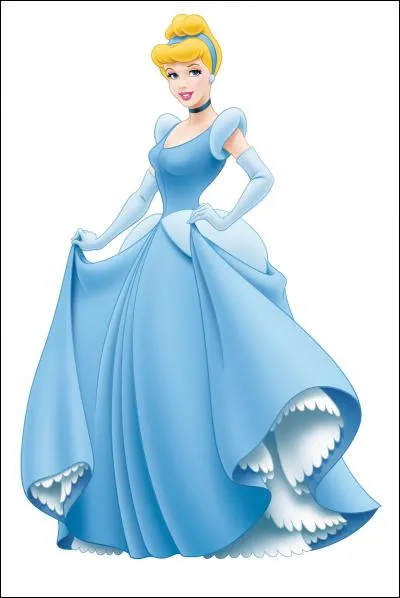 Que volent les souris aux demi-surs dans Cendrillon dans le but de lui confectionner une robe ?