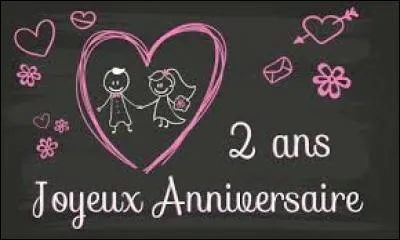 Quelles noces de mariage fête-t-on au bout de 2 ans de mariage ?