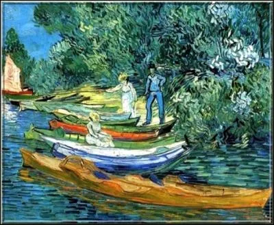 Qui a peint ces barques sur les bords de l'Oise "La Grenouillère" ?