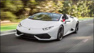 Quel est le prix de base de la Lamborghini Huracan Spyder 5.2 V10 LP610-4 ?