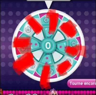 Quel est le nombre maximal de star coins à gagner à la roue de la fortune ?