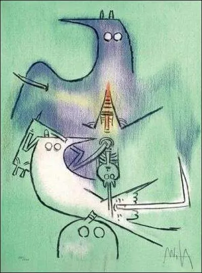 Reconnaissez-vous cette toile de Wilfredo Lam ?