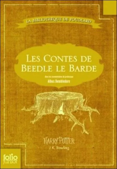 Dans la série principale, à qui le professeur Dumbledore offre-t-il ce livre ?