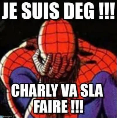 J'suis DEG, j'me suis fait tèj' de cours !