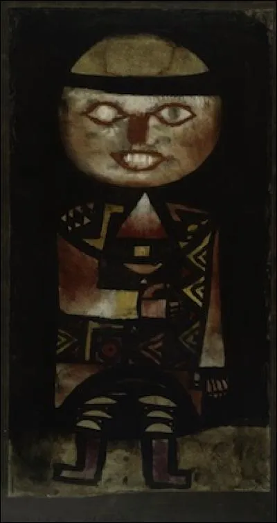 Paul Klee a intitulé cette toile...