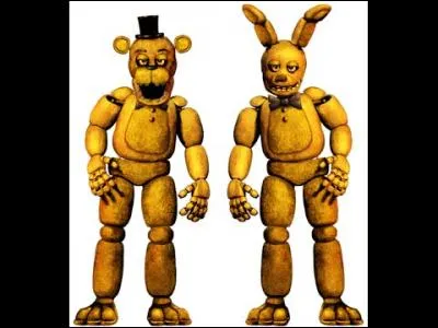 Quels sont les vrais noms de Golden Freddy et SpringTrap ?