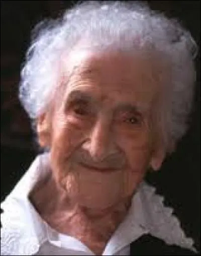 À quel âge est morte la doyenne des français Jeanne Calment ?