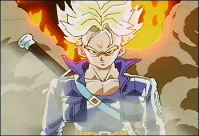 De quelle couleur sont les cheveux de Mirai Trunks dans "Dragon Ball Z" ?