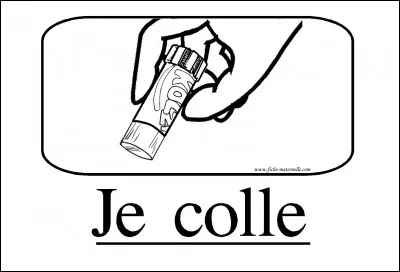 Comment dit-on le mot "colle" en espagnol ?