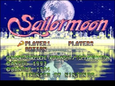 Quelle est la phrase prononcée par les Sailor Senshi au démarrage du jeu ?